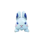 ミニ うさ バルーン みずいろ