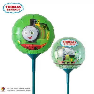 ブロースティック付 きかんしゃトーマス FURUFURUバルーン パーシー