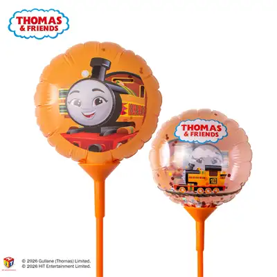 ブロースティック付 きかんしゃトーマス FURUFURUバルーン ニア