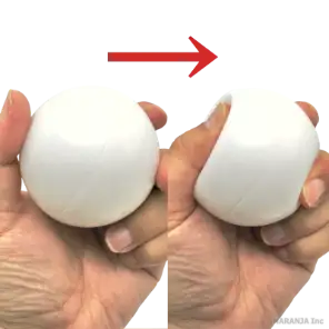 ボールの柔らかさ