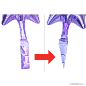 ロングフラップバルーンにご使用の場合