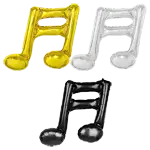 音符バルーン ダブル 18インチ