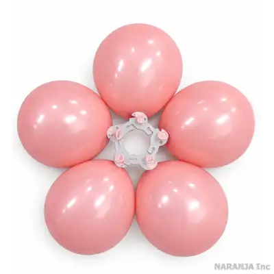 外側に5個取り付ける