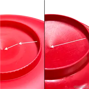 傾斜の違い(左側が本商品)