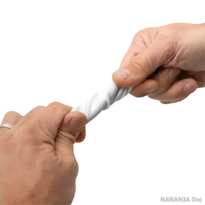 柔らかく丈夫な材質