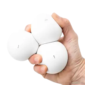 複数のボールを持ちやすいグリップ感と硬さ