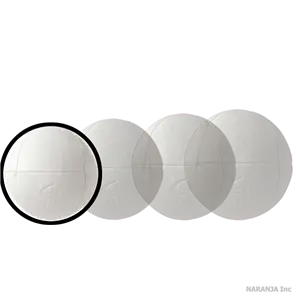 サイズ比較(左から63.5,67,70,73)