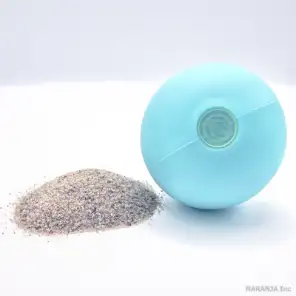 砂とボール